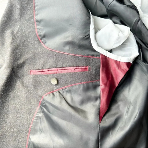 Loewe Dark Grey Wool Blend Sport Coat Blazer - Picture 10 of 16